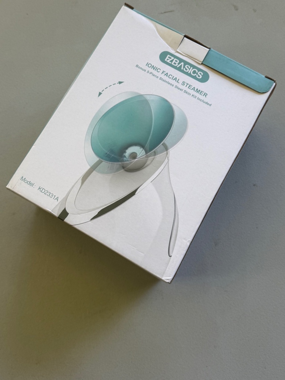EBASICS Ionic Facial Steamer – New in Box – Model KD2331A